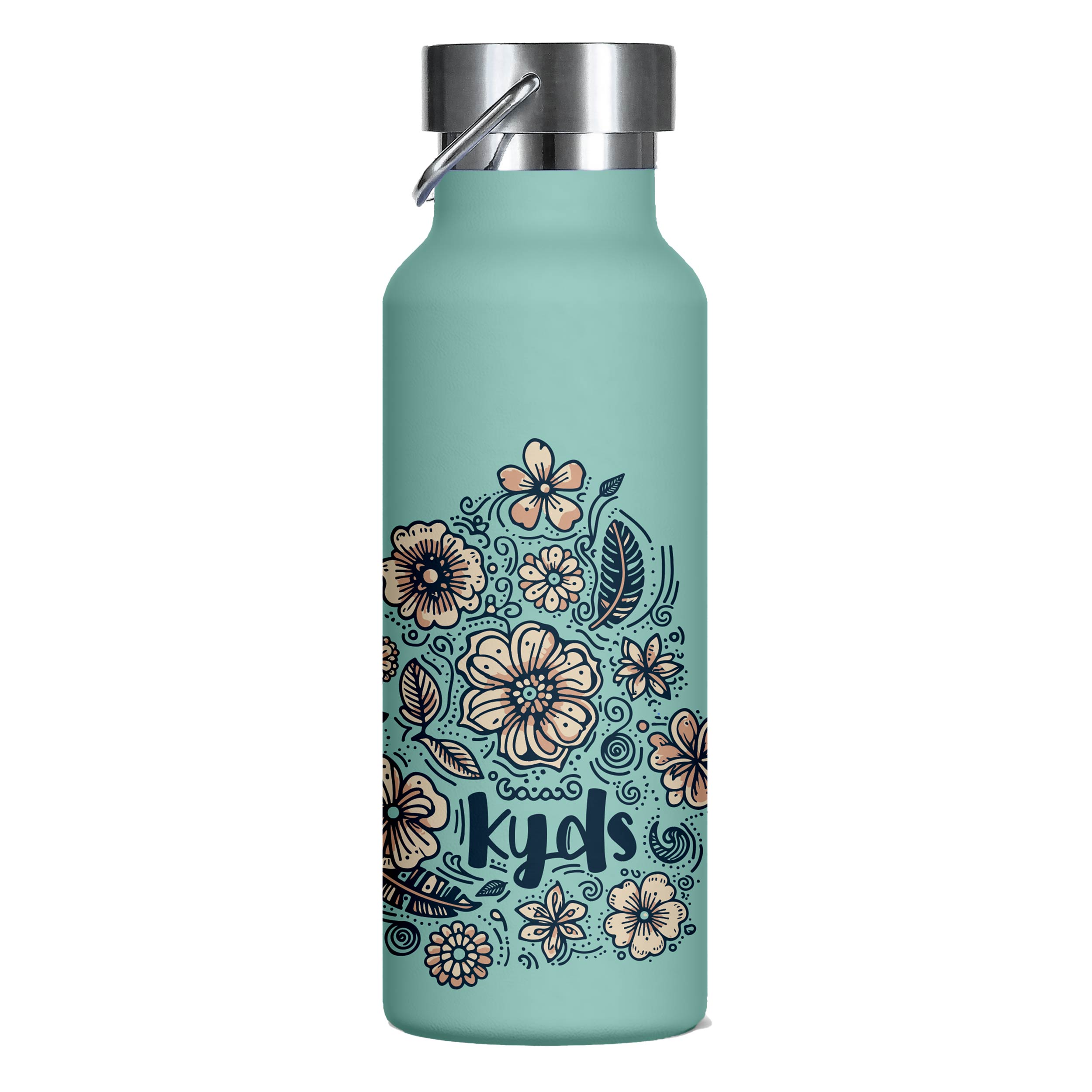 Trinkflasche - 650ml - Flowers